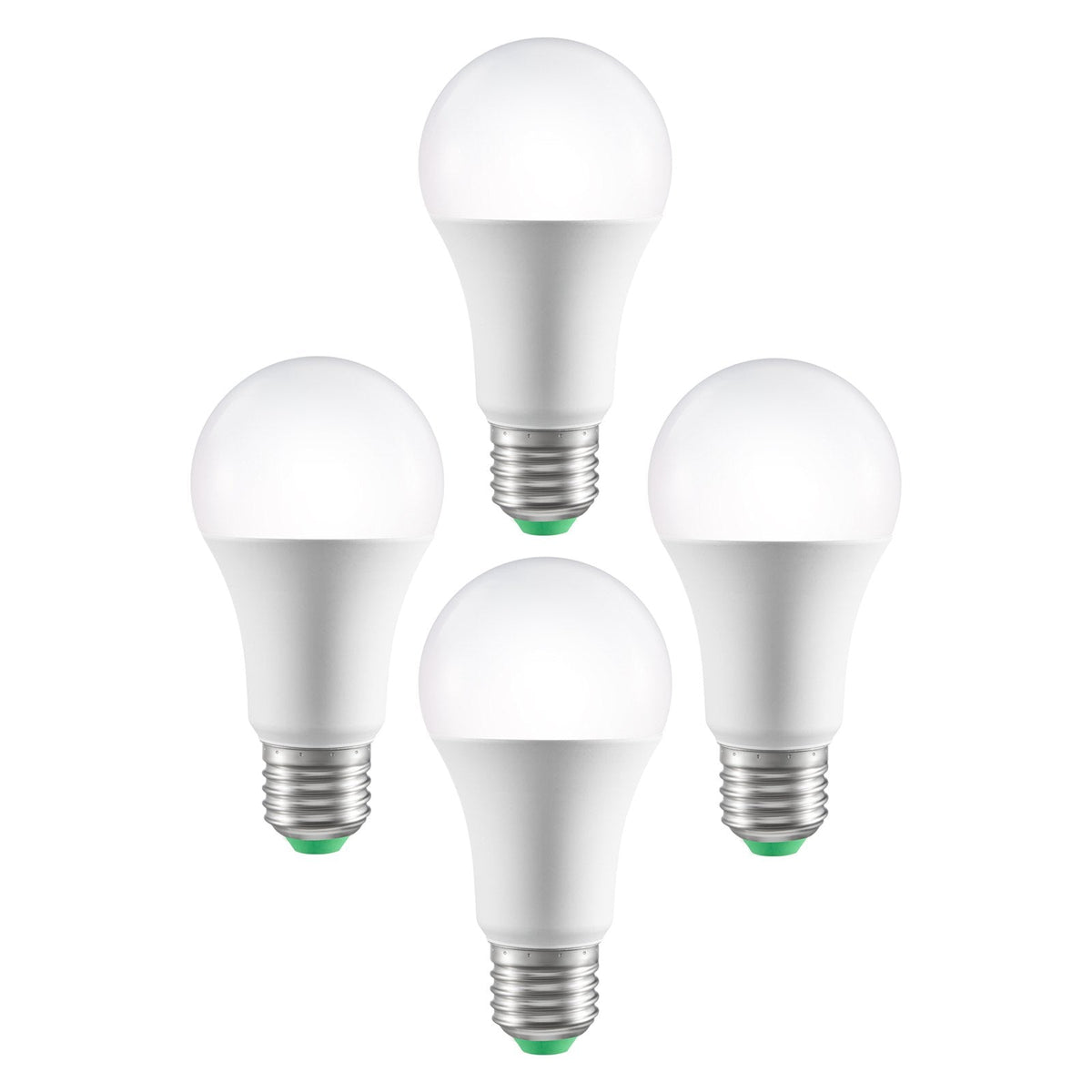VEVOR Smart Light Bulbs, 4-Pack, 9W Multicolor LED Bulbs, 800 Lumens With Smart Control Compatibility For Vera, Google Assistant, Amazon Alexa, IOS, Android, RGB Color Changing