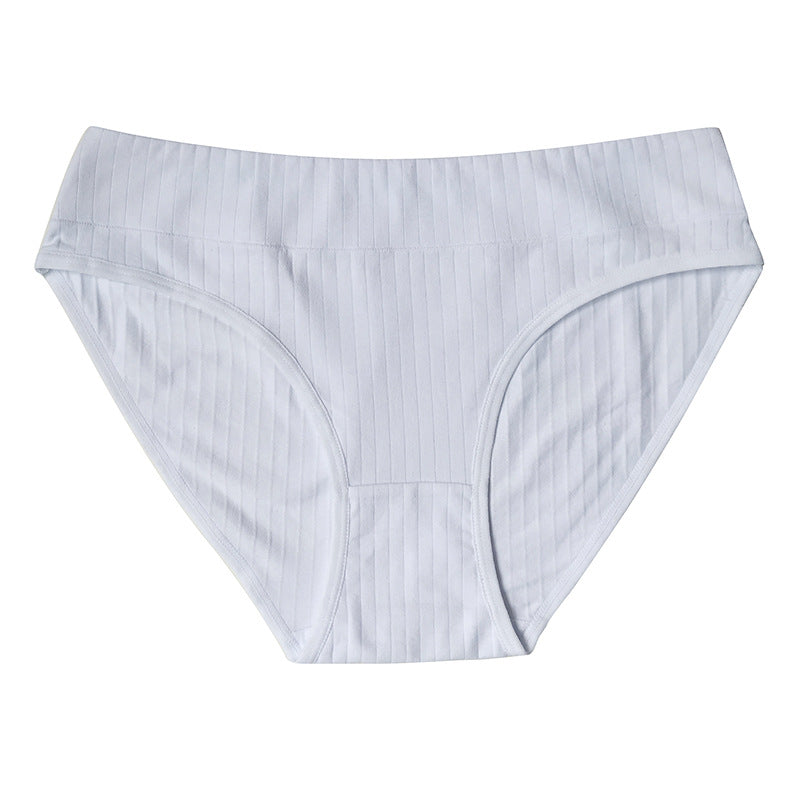 Cotton Mid Waist Women's Underwear Plus Size Women's Briefs