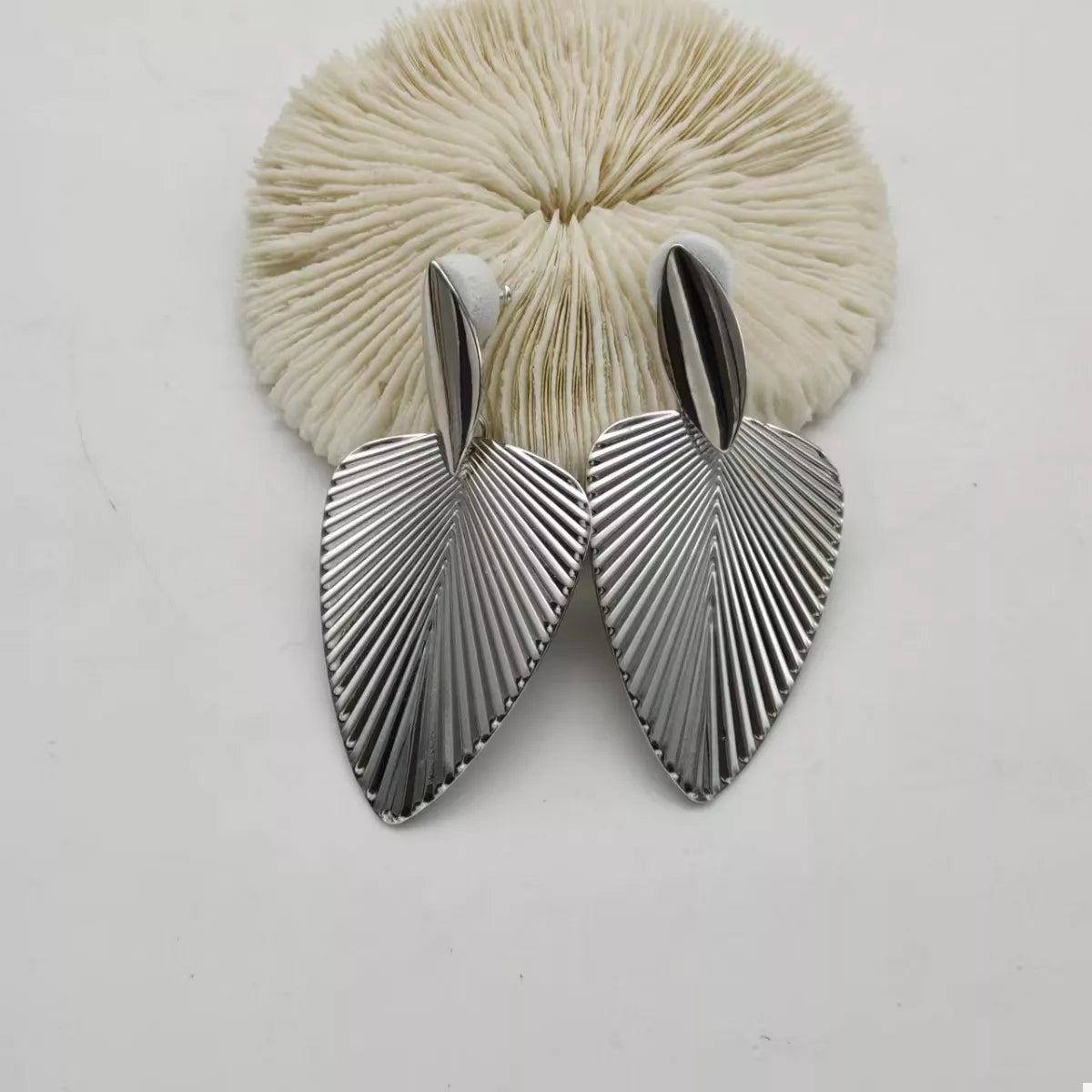 Leaf Shape Dangle Earrings