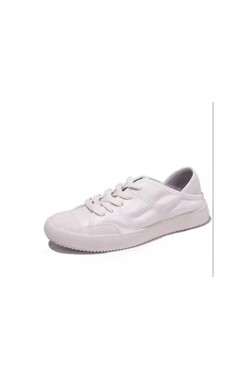 Round Toe Lace Up Sneakers