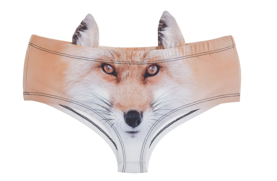 3D Animal Panties With Ears