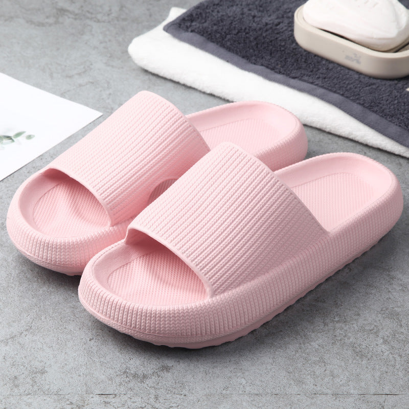 Soft home couple non-slip women slippers