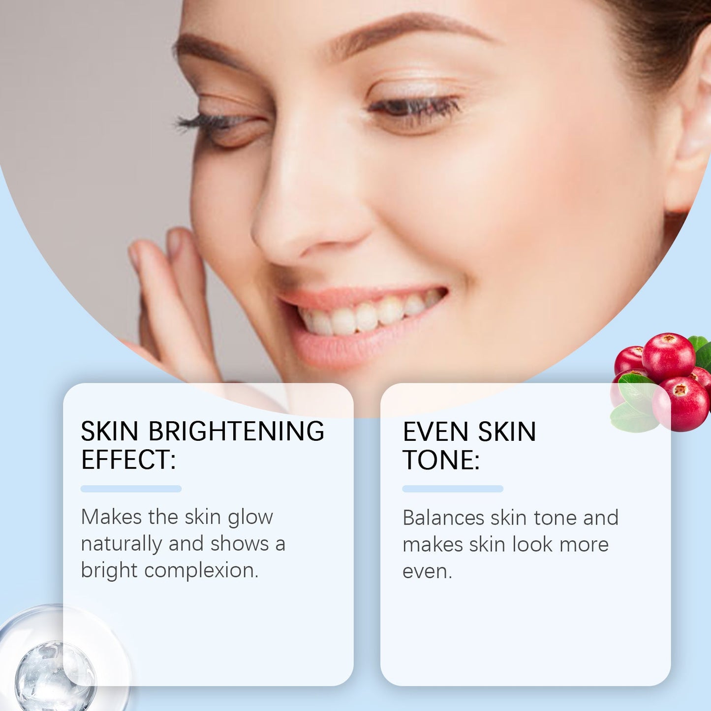 West&Month Glutathione Brightening Serum, Moisturizing, Nourishing And Moisturizing Face Care Serum