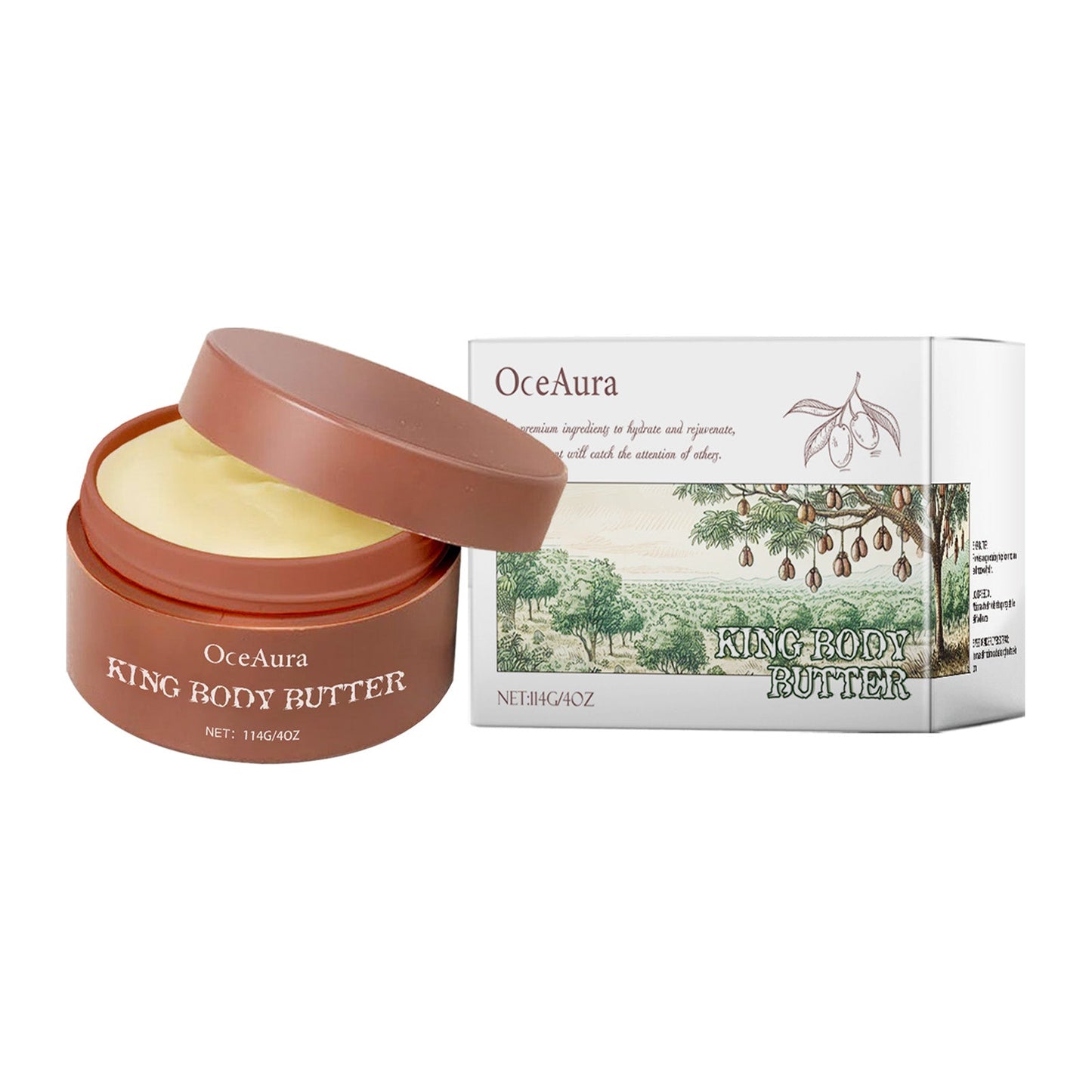 OceAura Soft, Smooth And Soothing Skin With Shea Butter Moisturizer