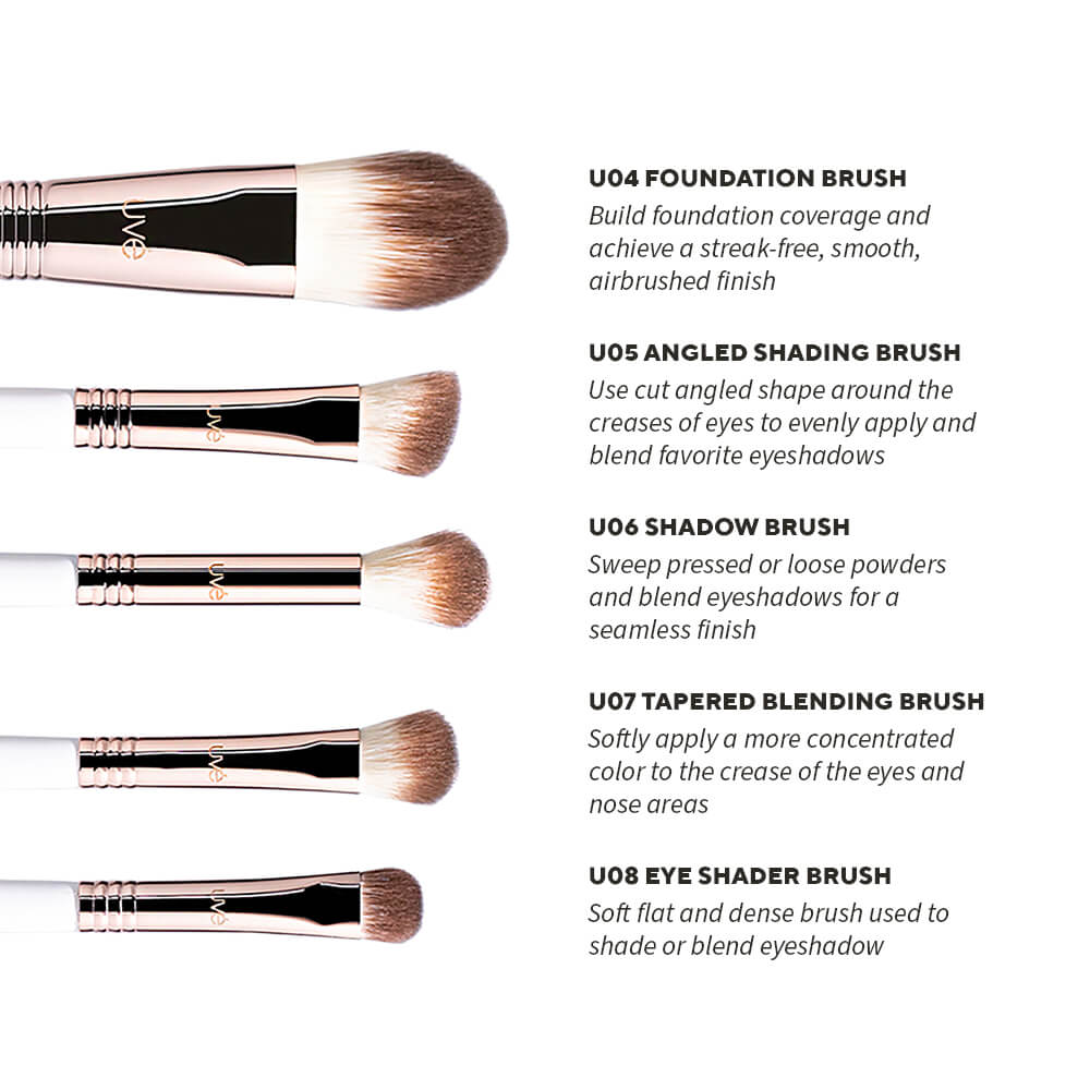 Pro Antimicrobial Tapered Blending Brush U07