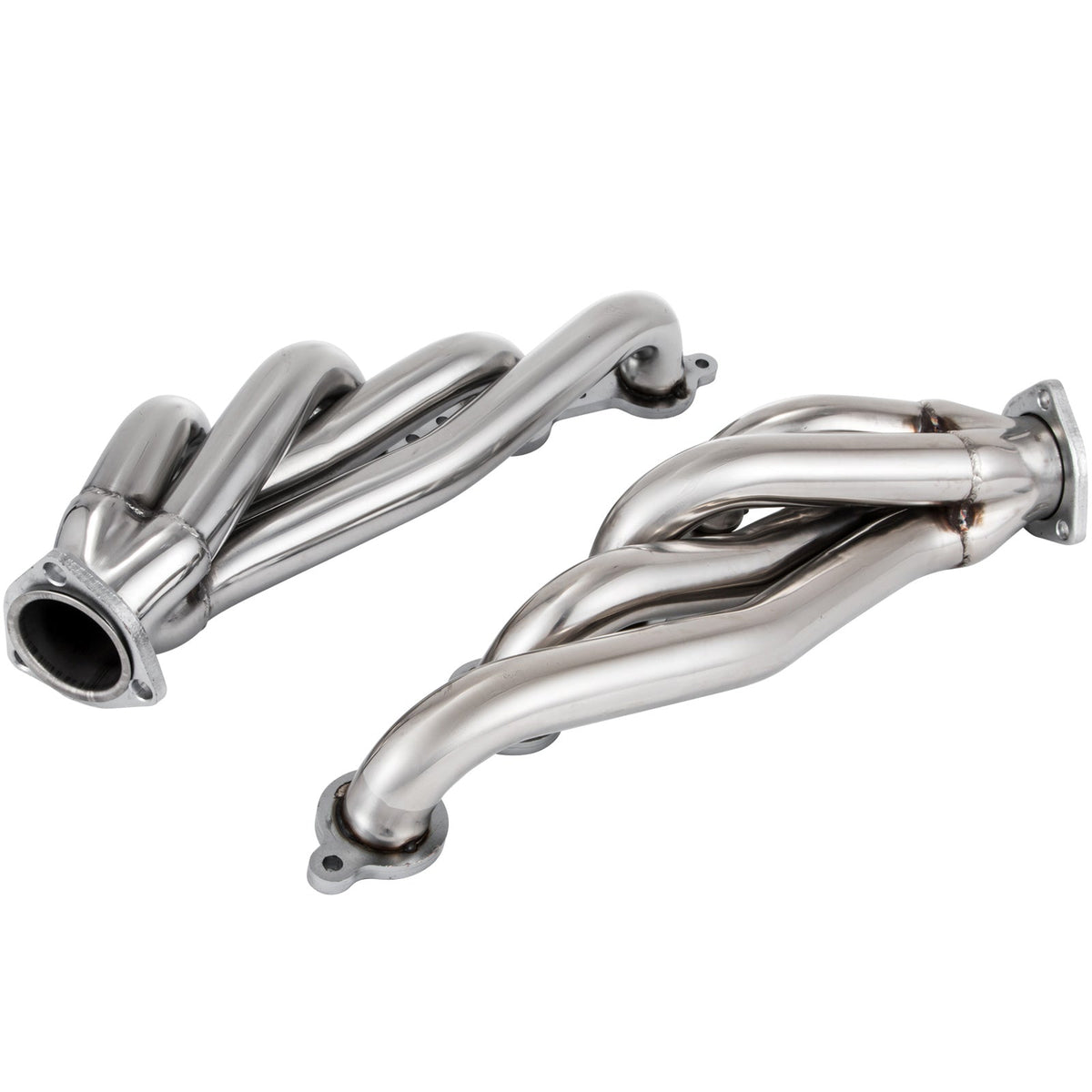 VEVOR Exhaust Header Set 1 Exhaust Turbo Headers, Stainless Steel Exhaust Manifold Headers, Shorty Engine Conversion LS Swap Exhaust Headers For Chevy LS1 LS2 LS3 LS6 LS10 SUV Truck Car