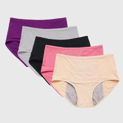 Period Leak Proof Panties Women Underwear Pants Nylon Briefs