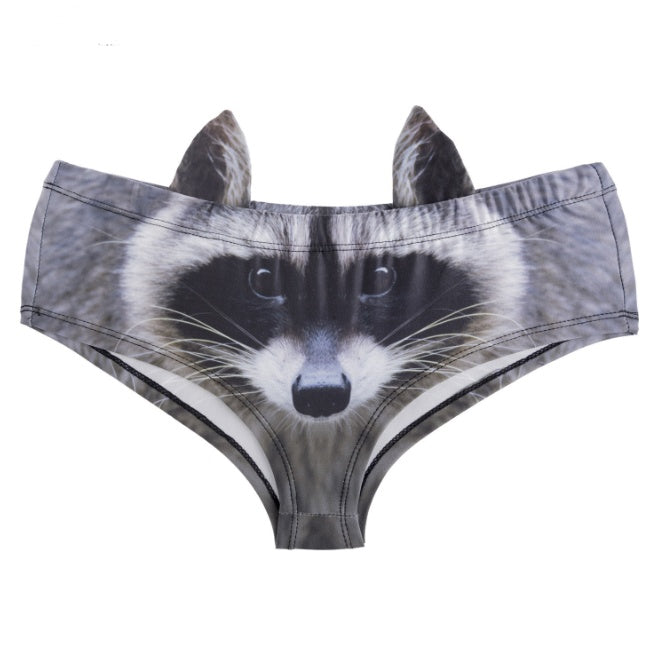 3D Animal Panties With Ears