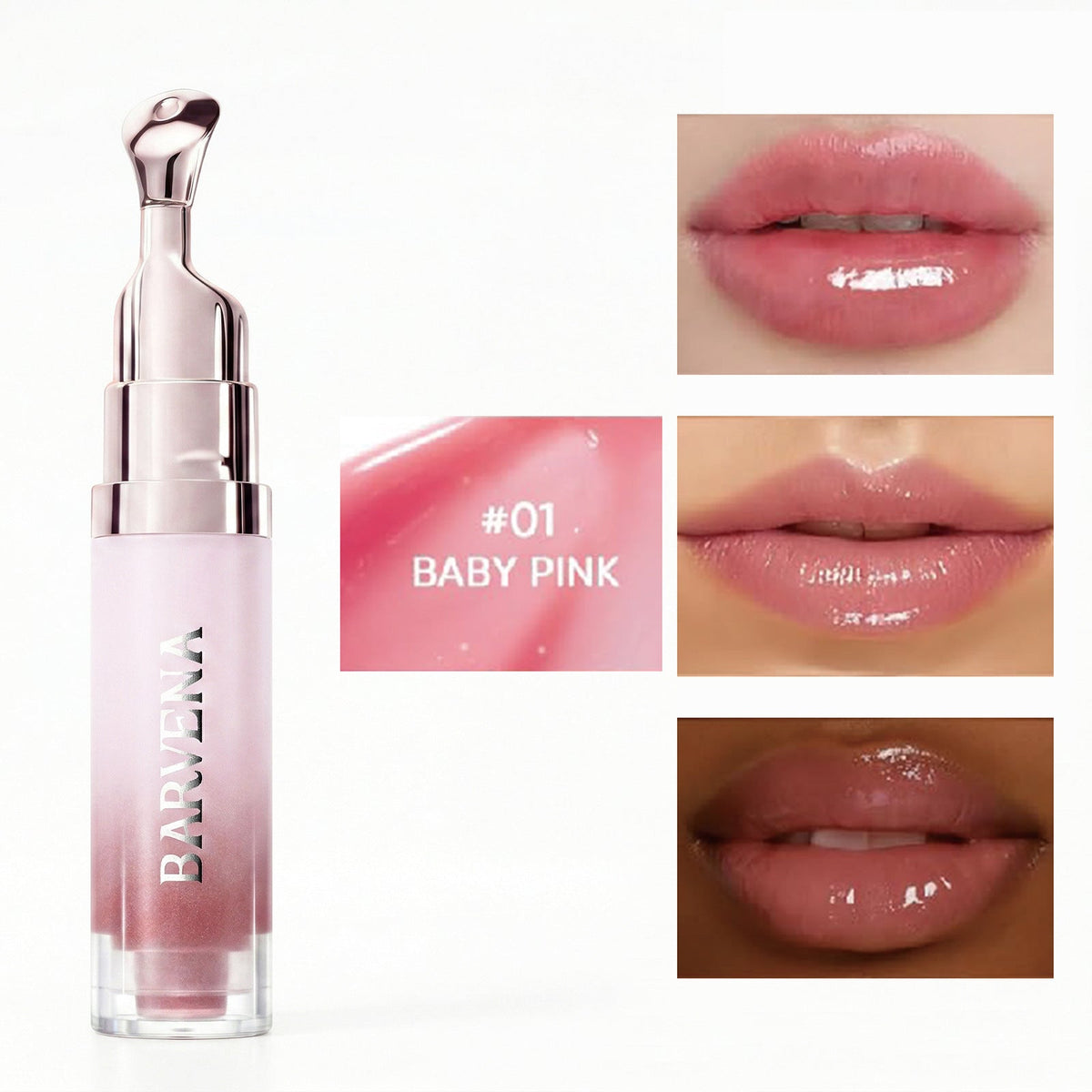 Brightening Lip Serum Oil, Hydrating Lip Gloss, Moisturizing Lip Balm For Dry Lips, 6.5g