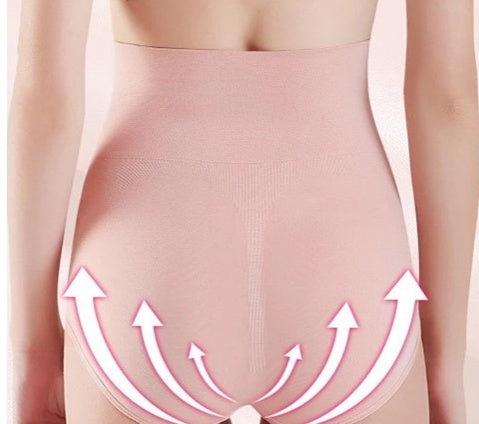 High Waist Cotton Lifting-Hips Panties