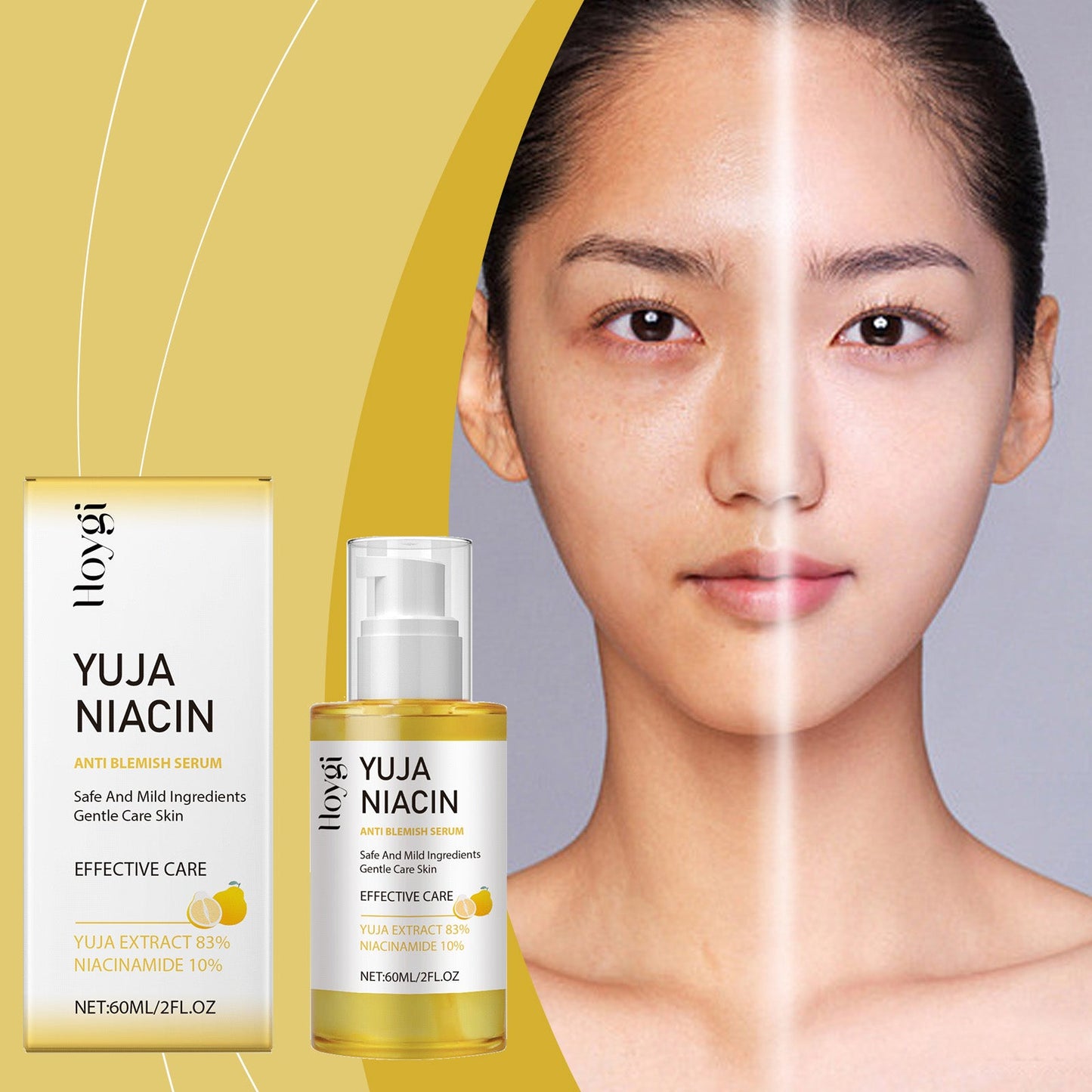 Hoygi Nicotinamide Brightening Serum Hydrates And Moisturizes Facial Skin