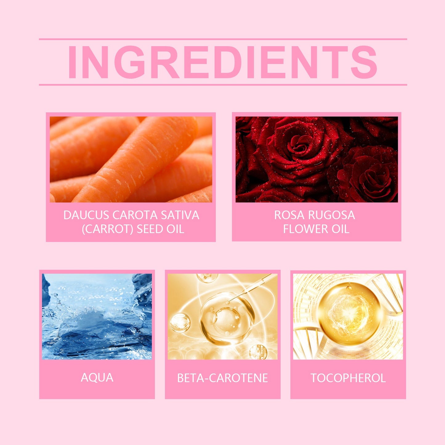 Ouhoe Carotene Whitening Essential Oil Brightens Skin, Hydrates, Moisturizes And Anti-Wrinkle Skin Care Essential Oil