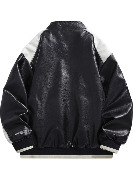 Men's Plus Size Zip Up Long Sleeve Jacket