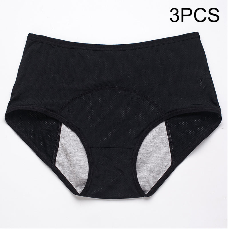 Physiological Underwear Women's Breathable Mesh Front And Rear Leak-proof Underwear