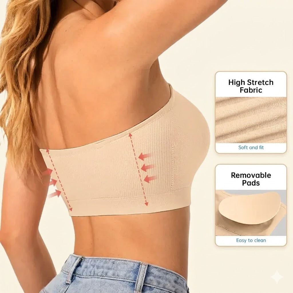 Jelly Wireless Women Comfortable Push Up Bras Wireless Seamless Full Coverage Bra Buttery Soft Everyday Tshirt Bra