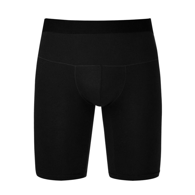 Breathable Anti-roll Hem Boxer Briefs
