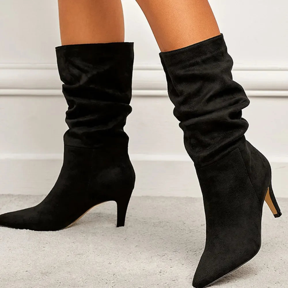 Point Toe Stiletto Boots
