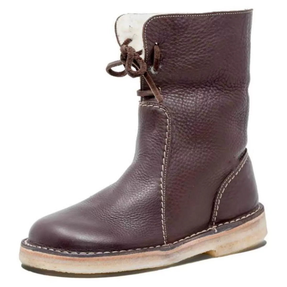 Round Toe Platform Boots