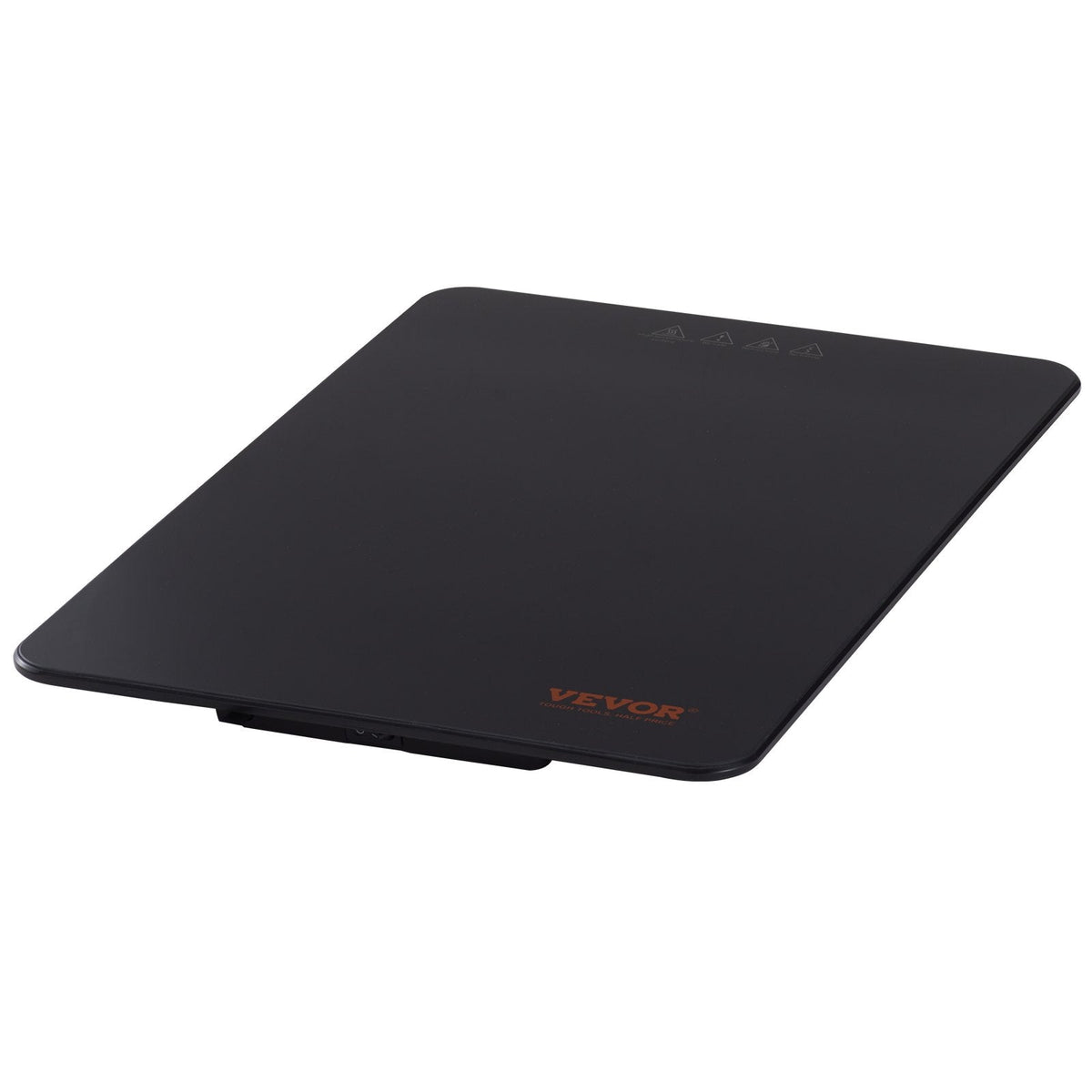 VEVOR Electric Warming Tray, Portable Tempered Glass Heating Tray, Perfect For Dinner, Catering, House, Parties, Events, Entertaining And Holiday, Black