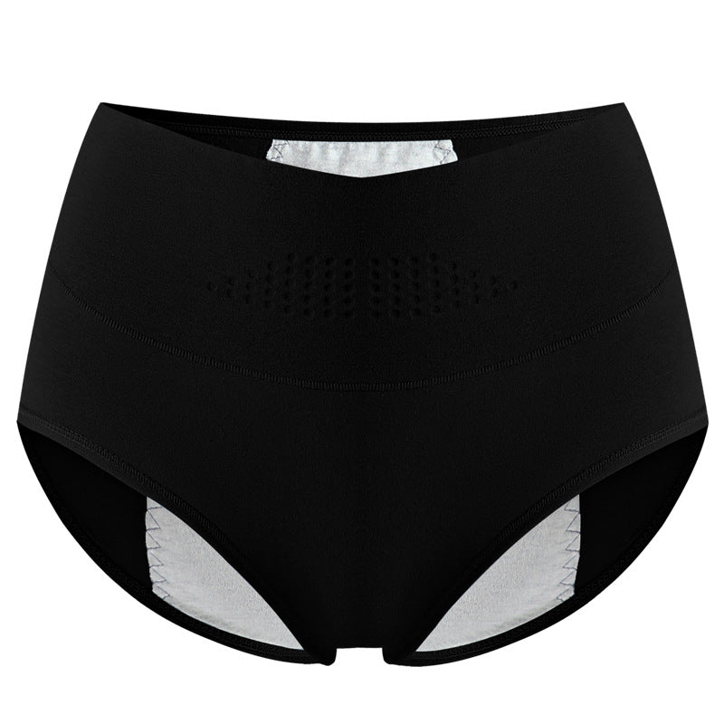 High Waist Plus Size Cotton Women's Menstrual Panties