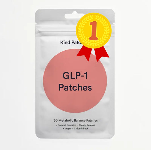 Kind Patches: 30 Metabolic Balance Patches, Berberine, Steady Release, Vegan, 1 Month Pack