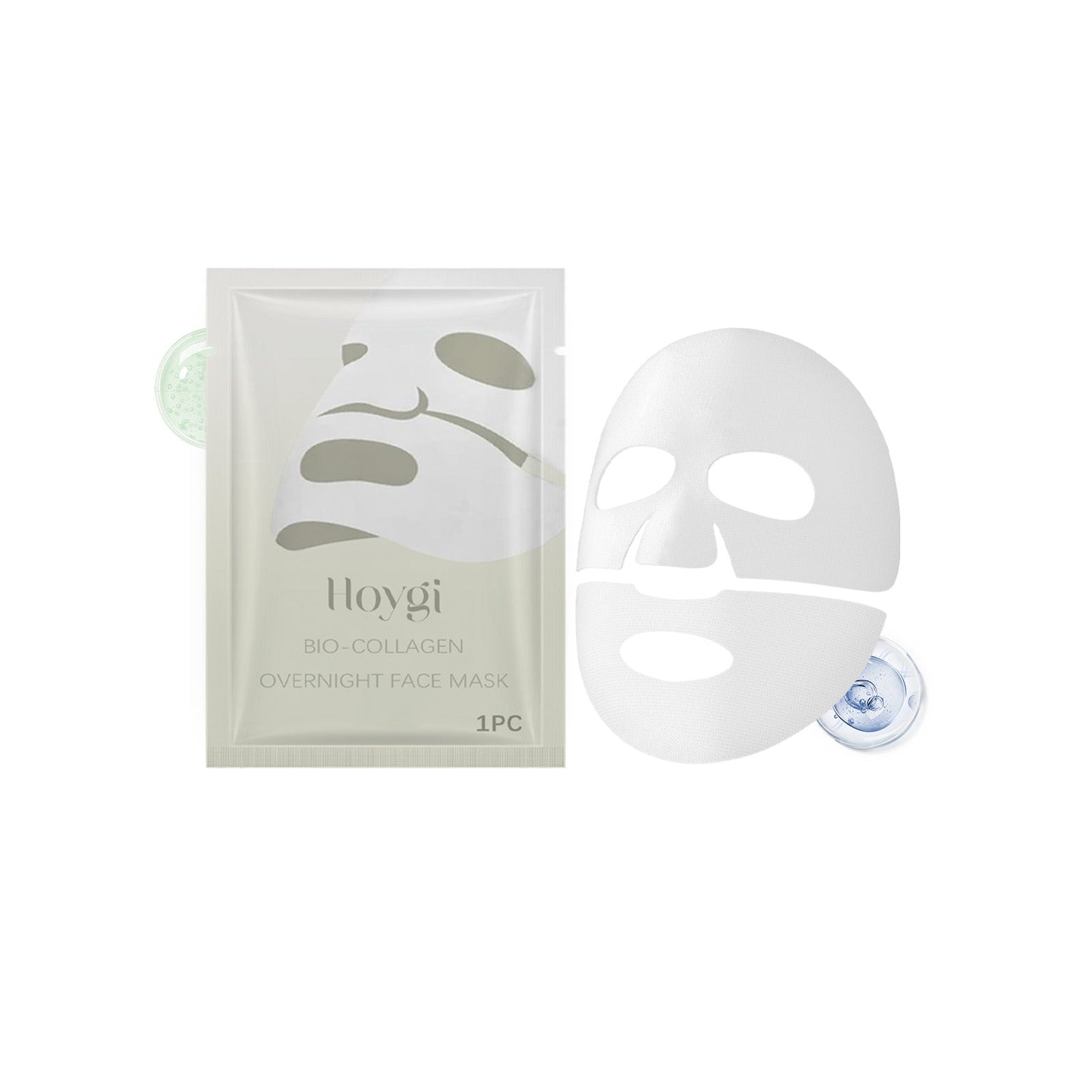 Hoygi Collagen Moisturizing Mask (Bag) Firming Skin Care Moisturizing Hydrating And Nourishing Facial Lifting Care Mask