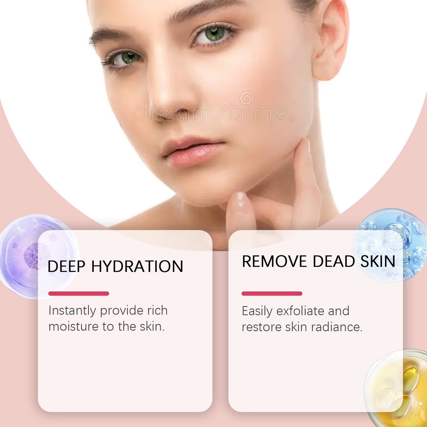 Hoygi Collagen Tear Mask, Gentle Cleansing, Exfoliating, Moisturizing, Moisturizing, Skin Care And Brightening Mask