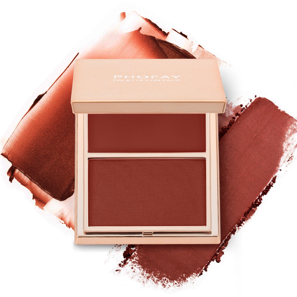 Phofay Smooth Weightless Contour Cream & Powder – 6.5g