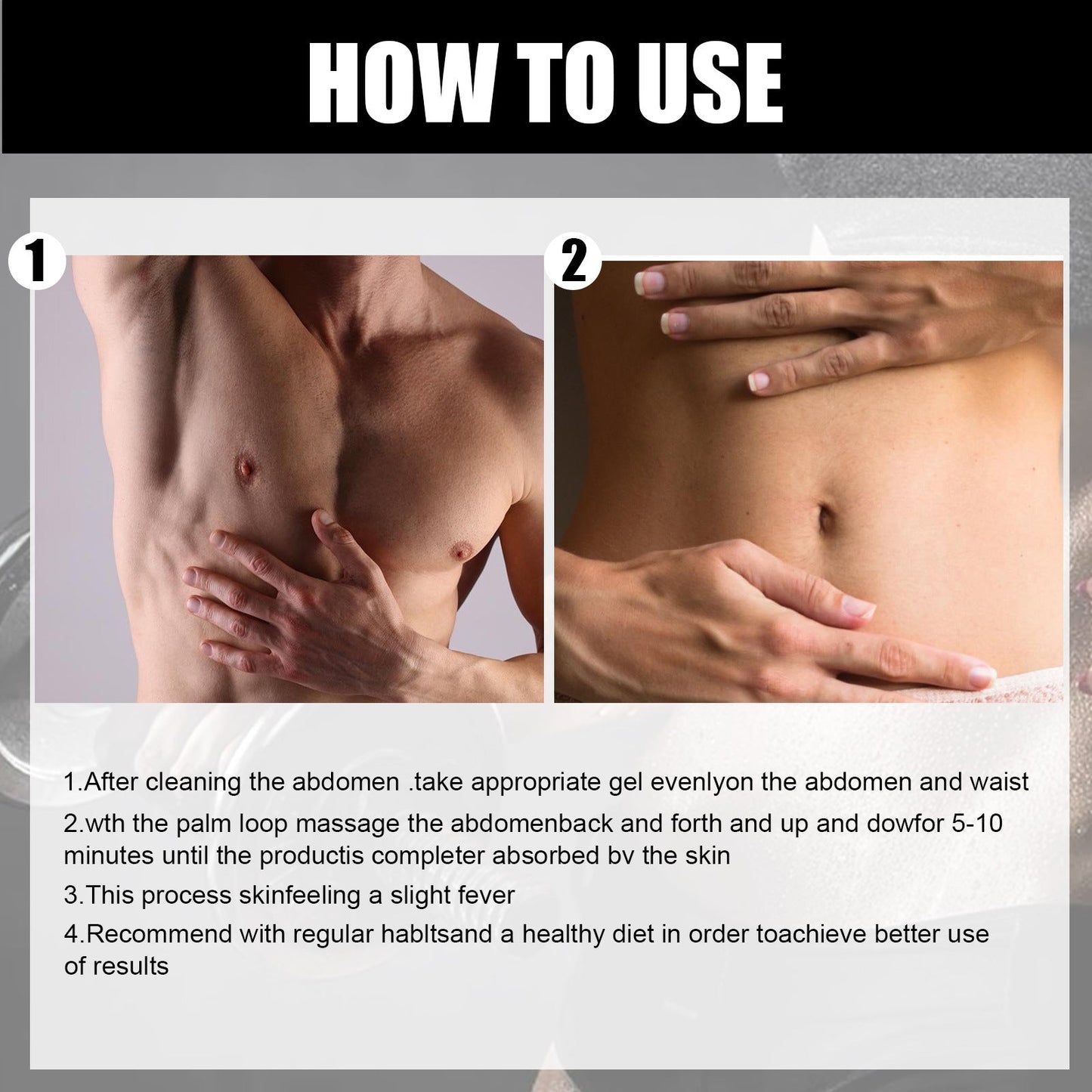 EELHOE Body Sculpting Abs Cream, Exercise Strengthen Muscles Fitness Body Sculpting Cream