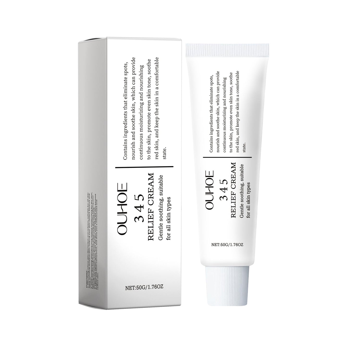 OUHOE Brightening Moisturizing Cream Gently Moisturizes Facial Skin, Hydrates, Nourishes, Nourishes, Tender And Soft