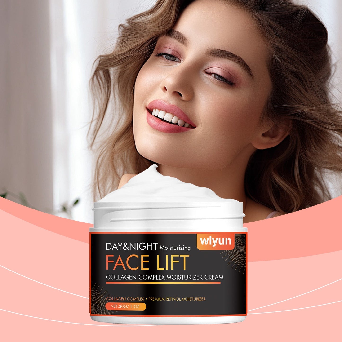 Wiyun Collagen Moisturizer, Moisturizes and improves dull, firming and brightening facial skin Moisturizer