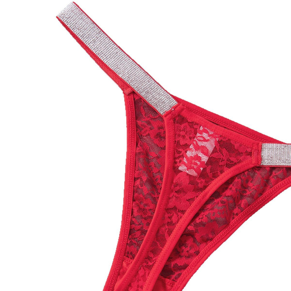 European And American Style Lace Sexy Thong Traceless Mesh Ladies