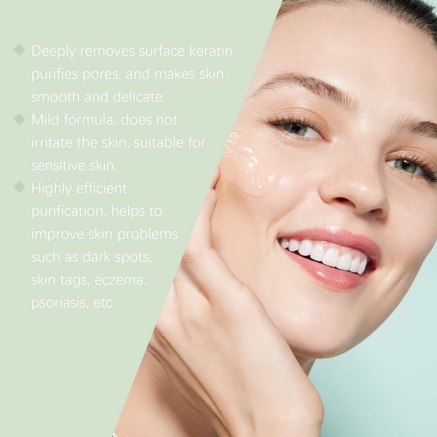 EELHOE Exfoliating Gel Cleansing Gel, Gentle Exfoliation For Face And Body Skin Care