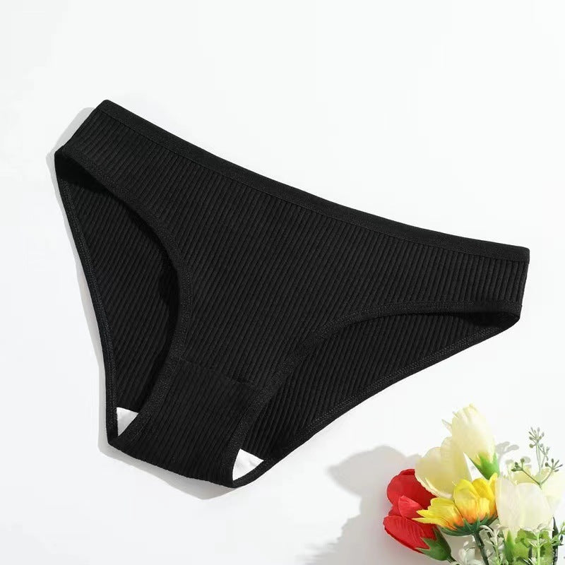 Women's Cotton Threaded Briefs