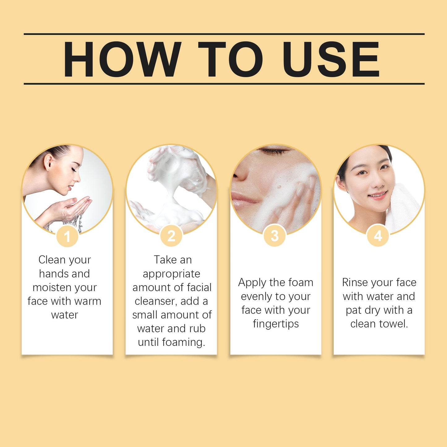 Hoygi Rice Cleanser Gently Cleanses, Hydrates, Moisturizes, Controls Oil, Is Not Tight, Soothes And Repairs Skin