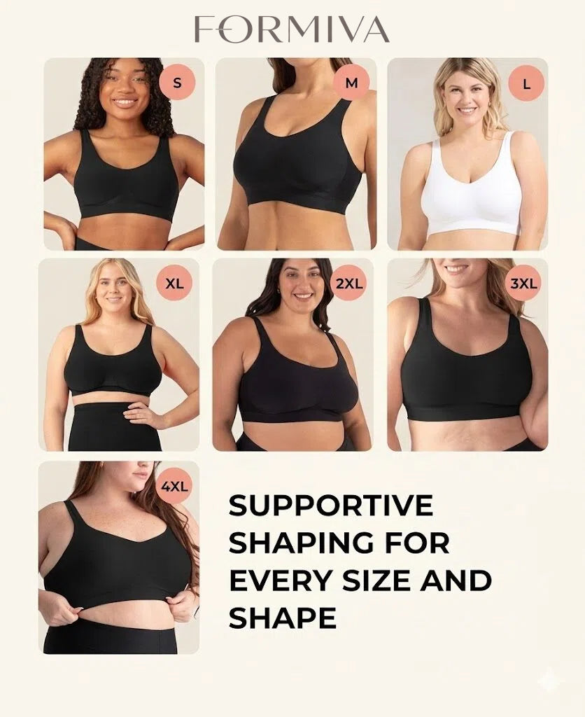Wireless Bras For Women No Underwire  Small To Plus Size Bralettes With Support And Natural Lift