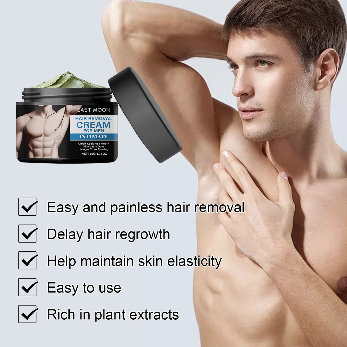 East Moon Hair Removal Cream For Men