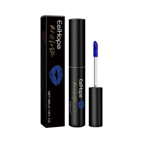 Eelhope Matte Tear Lip Glaze Hydrates And Moisturizes Lip Makeup With Mild Color Development And Long-Lasting Moisture Portability