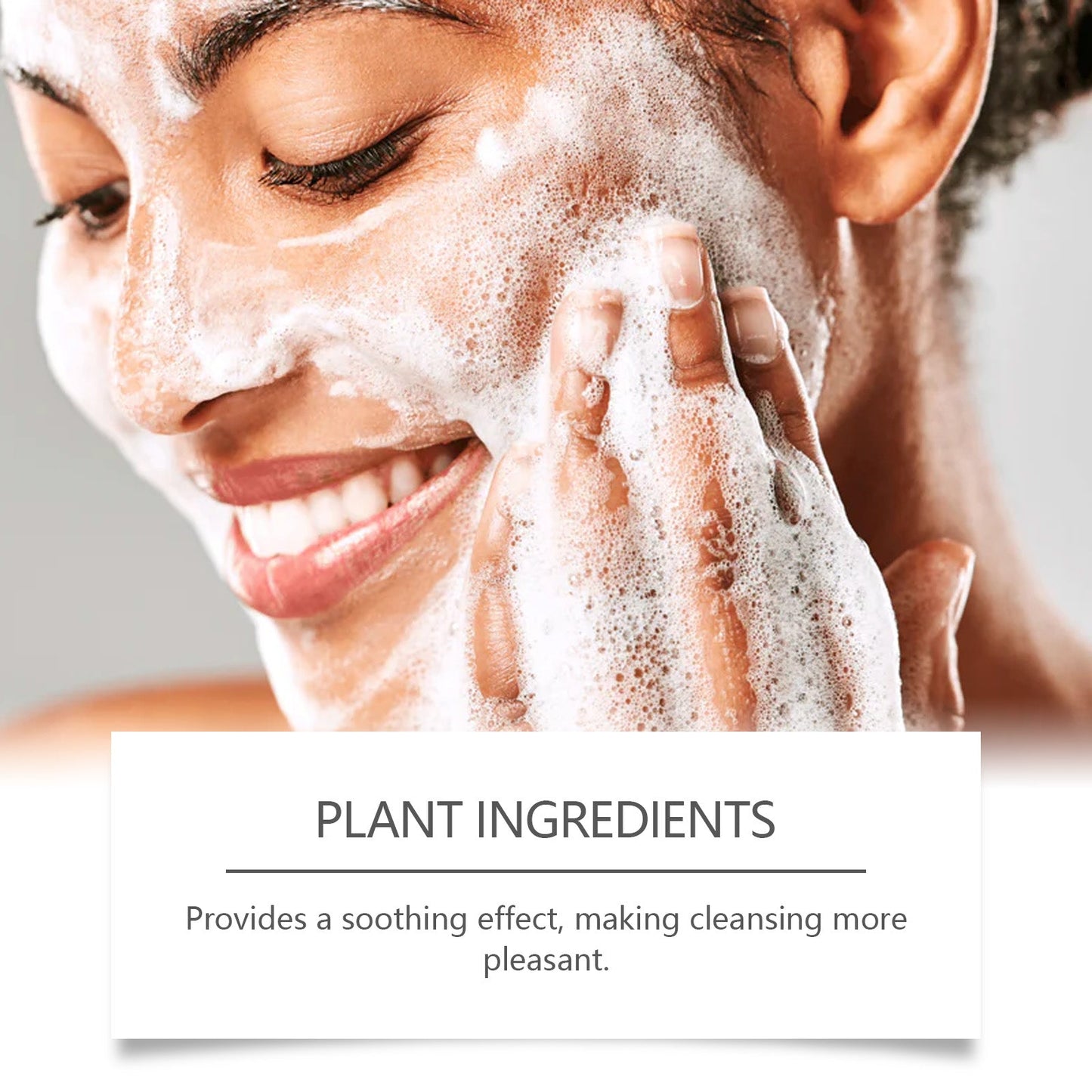EELHOE Amino Acid Cleanser, Gentle Cleansing Facial Skin Moisturizing And Nourishing Skin Care Cleanser