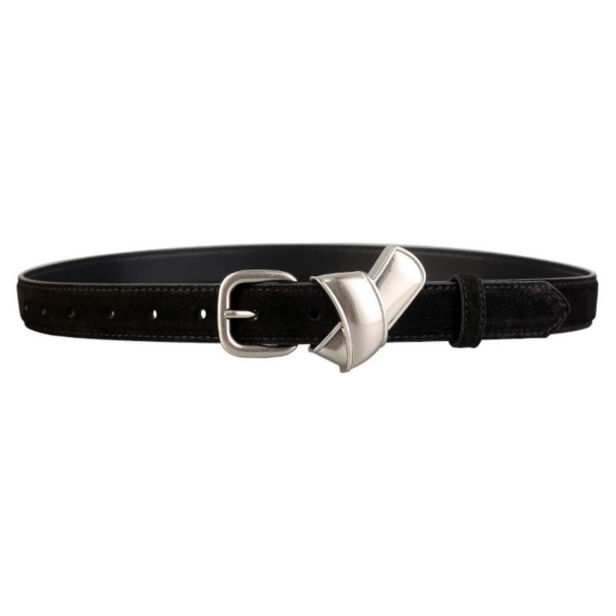 Adjustable Buckle Skinny Belt