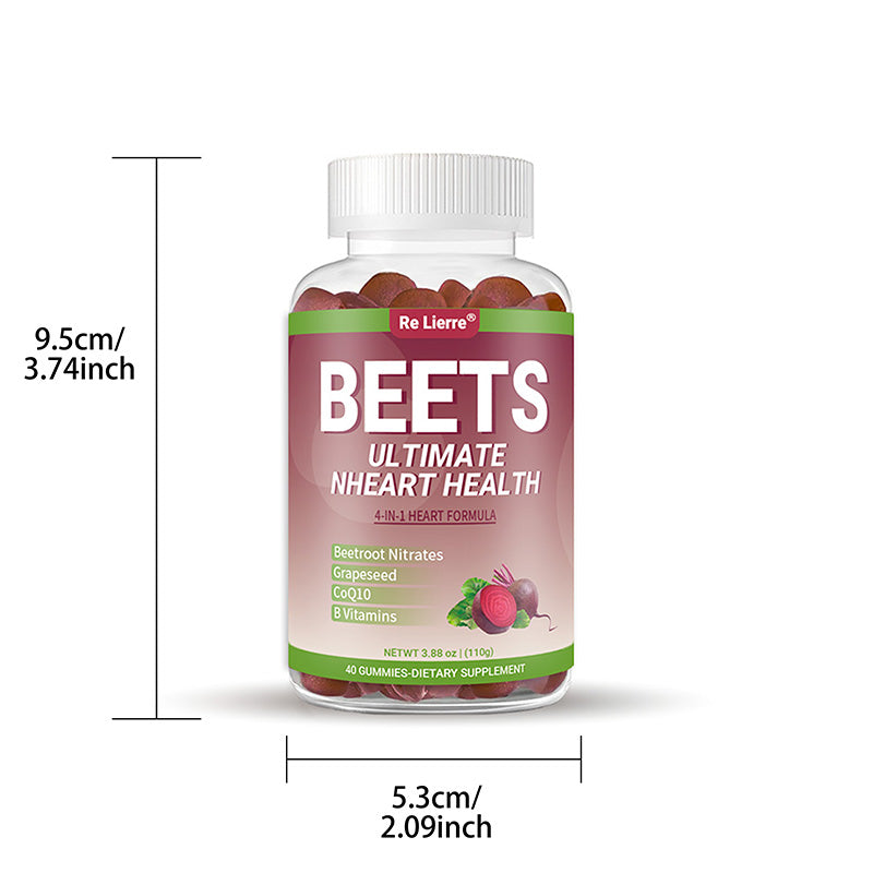 Beet Gummy Candies