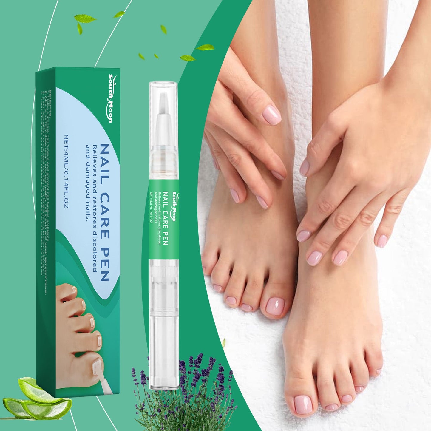 South Moon Nail Repair Pen Moisturizes Gently Repair Hands And Feet Gray Nails Soft Nails Thick Nails Foot Care