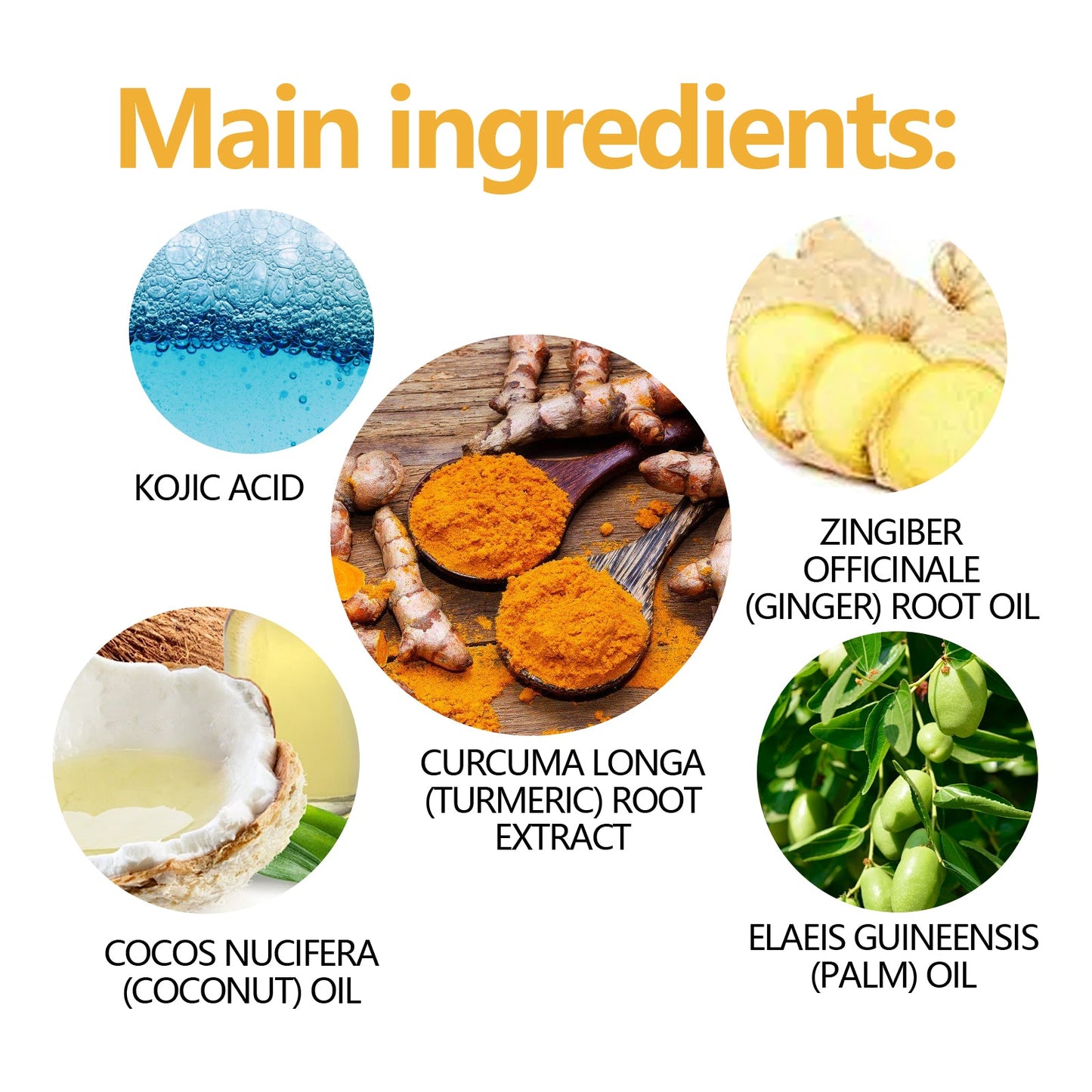 EELHOE Turmeric & Kojic Acid Soap, Gently Clean Face Fade Spots Brighten Skin Tone Moisturize And Moisturize Even Skin Tone