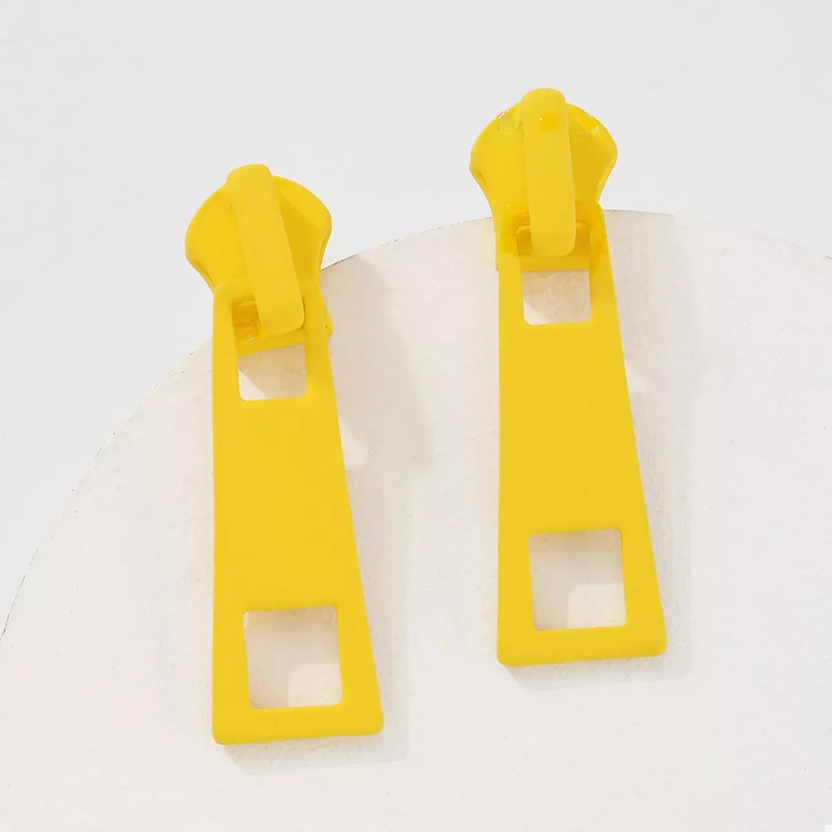 Colorful Zipper Drop Earrings