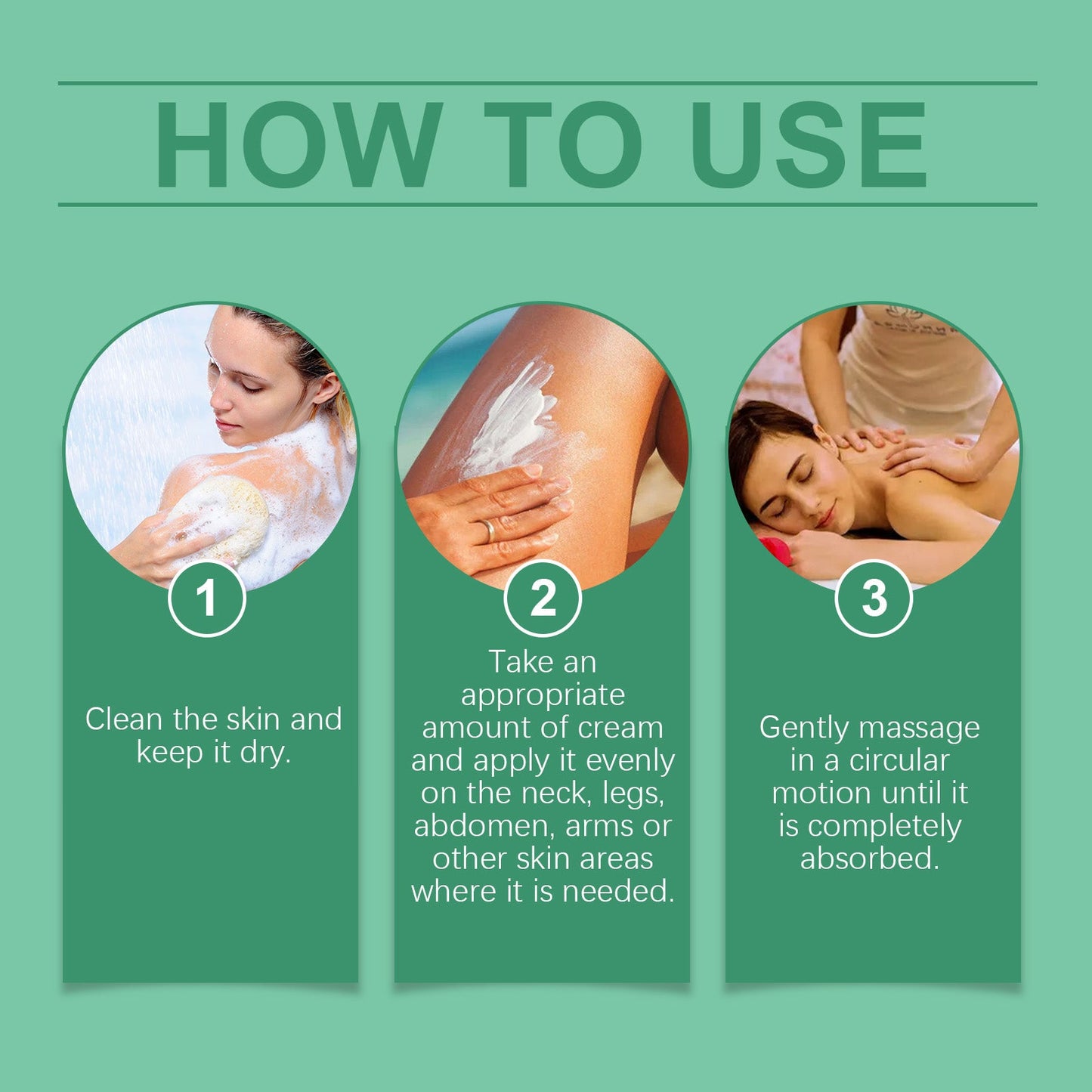 OceAura Firming Body Care Cream, Elastic Skin Firming, Hydrating And Moisturizing Body Nourishing Care