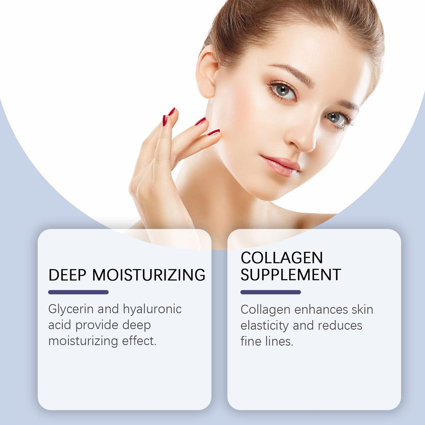 OUHOE Facial Moisturizer, Hydrating And Moisturizing Facial Skin Firming Hydrating And Brightening Repair Cream