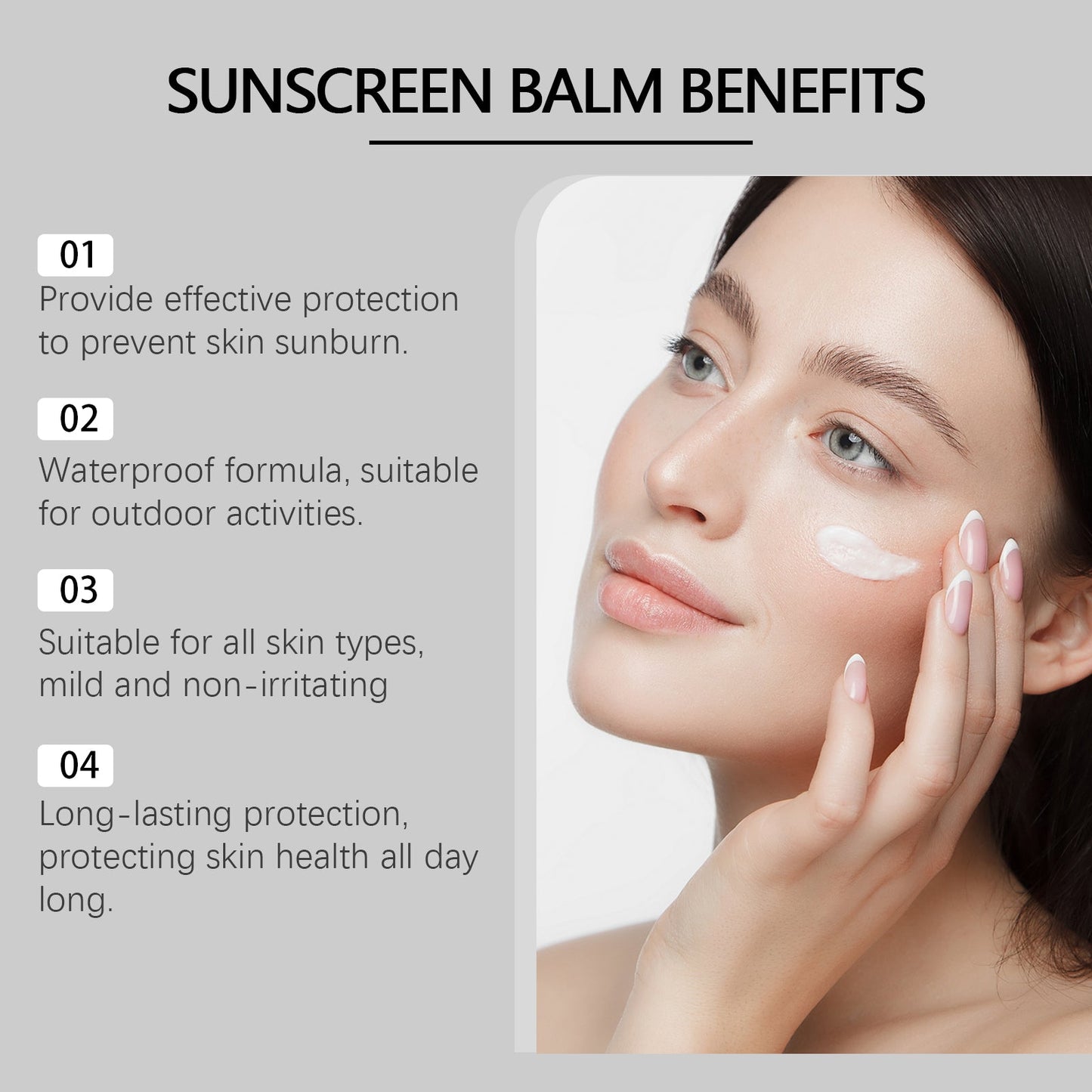 Wiyun Moisturizing Protective Cream For Outdoor Uv Protection Refreshing Moisturizing And Brightening Care Cream For Skin