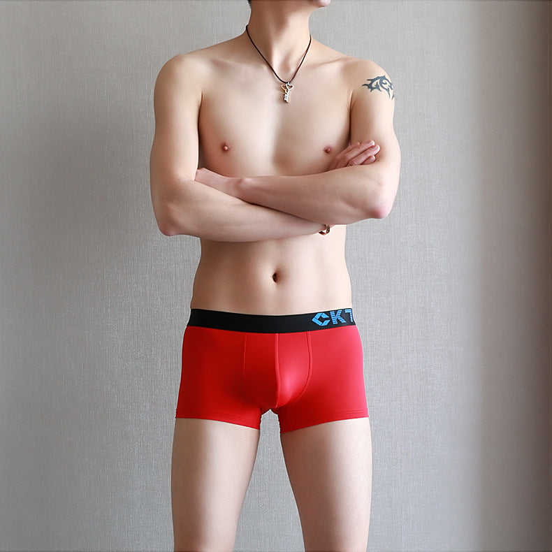 Slim Men's Boxer Briefs In Summer