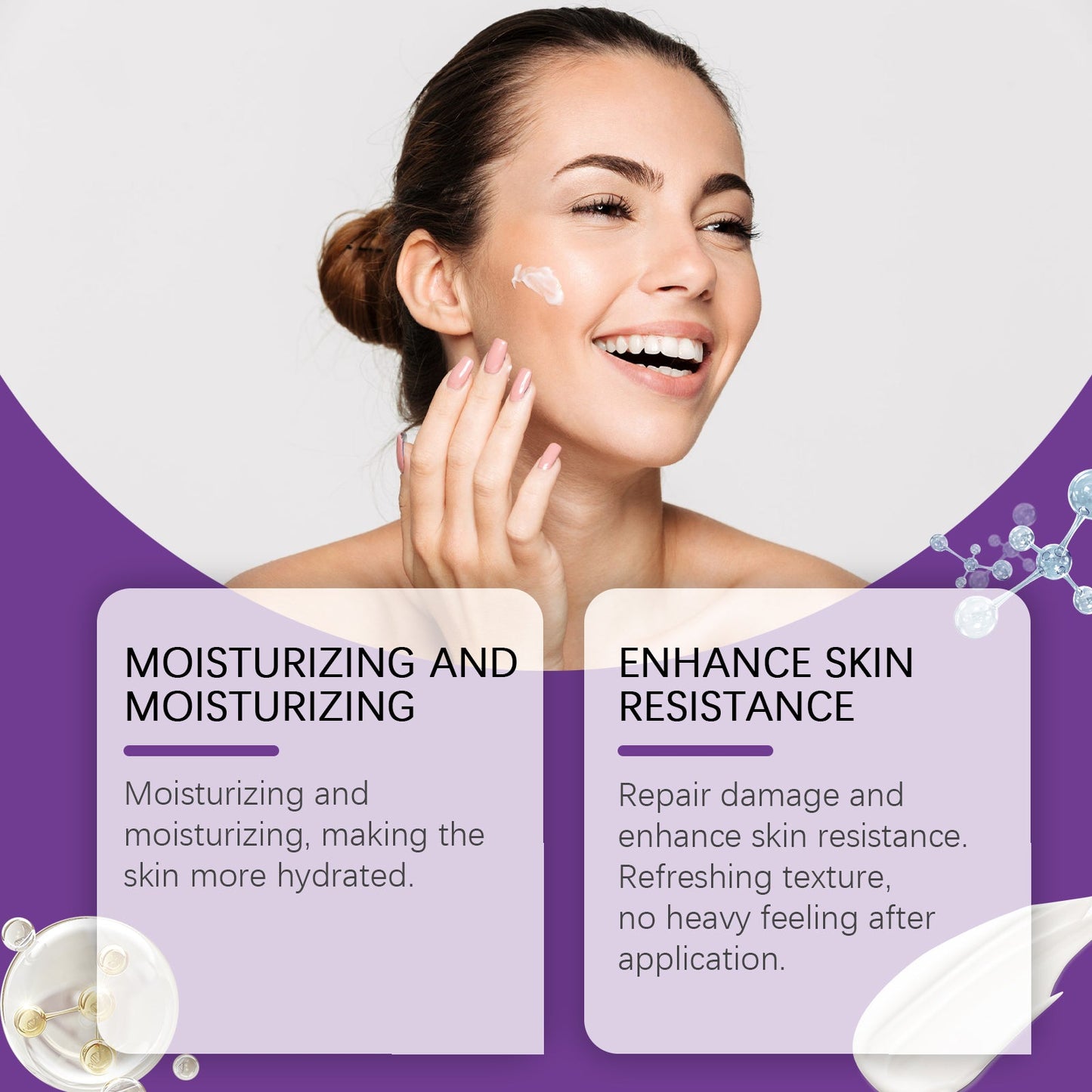 West&Month Azelaic Acid Repair Cream, Gently Repair Facial Skin Cleansing Cream