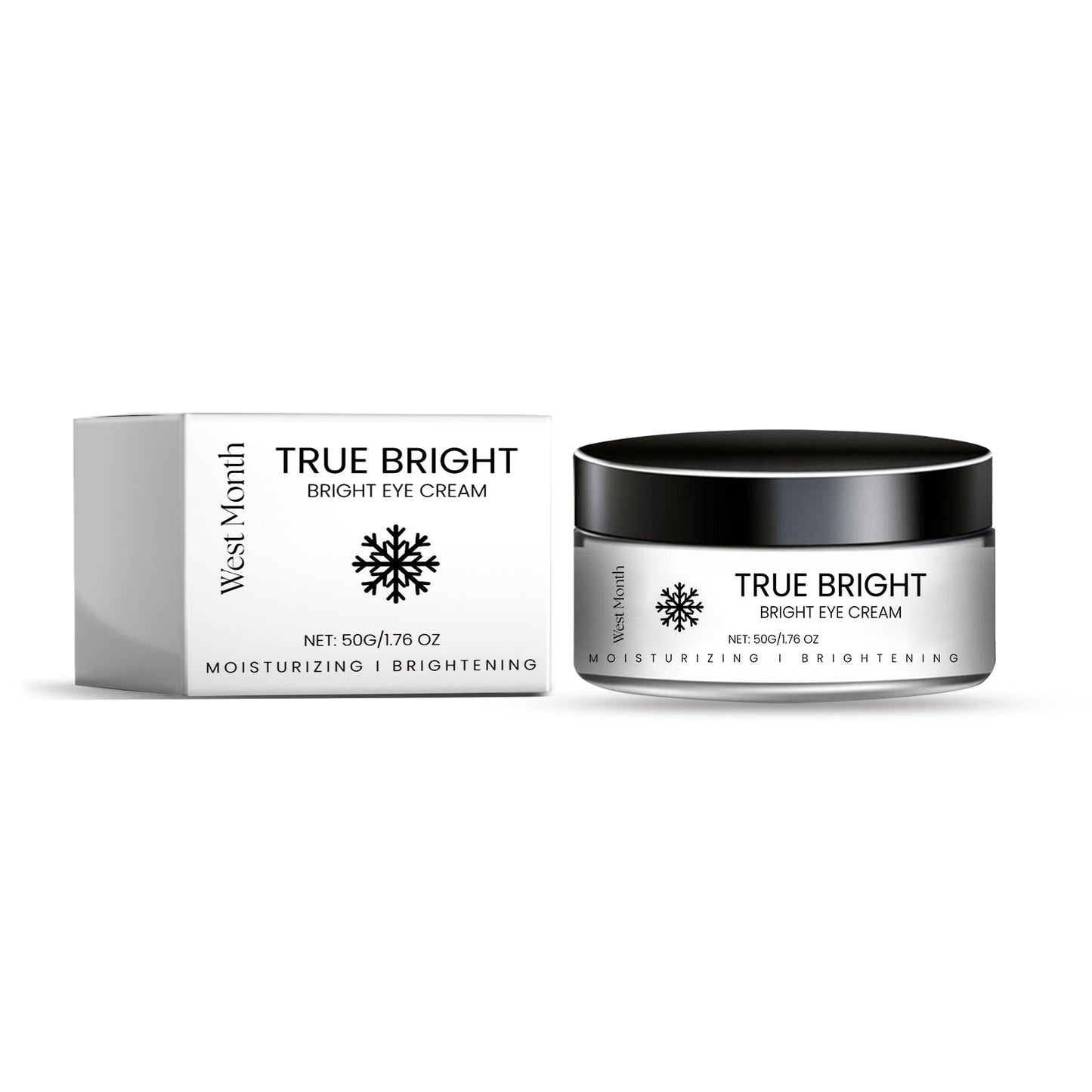 West&Month Moisturizing Eye Cream, Gentle, Delicate And Smooth Moisturizing Daily Eye Care Cream